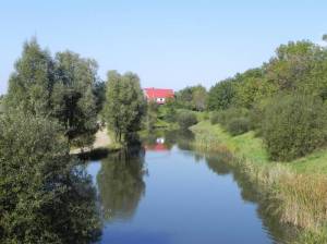  (Schönefelder Straße, Berlin-Rudow, Meskengraben, Geopaläontologischer Lehrpfad, Gemüsegarten von Bauer Mette) 