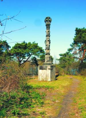  (Jaczo-Denkmal, Berlin - Grunewald, Halbinsel Schildhorn) 