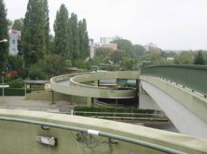 Goerdelersteg 2010 Goerdelersteg, Berlin-Charlottenburg, Westhafenkanal, A100