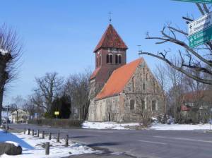 Kirche Wensickendorf (2013) Hauptstraße, Oranienburg-Wensickendorf, Bahnhof, Kirche, Hotel