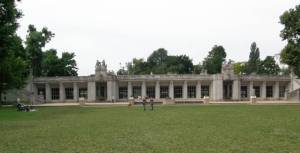 Carl-Zuckmayer-Brücke, U-Bahnhof Rathaus Schöneberg 2009 Carl-Zuckmayer-Brücke, Rudolph-Wilde-Park, Rathaus Schöneberg