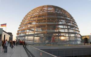 Die begehbare Kuppel Reichstagskuppel, Tiergarten