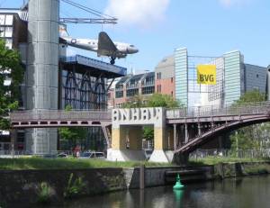 Deutsches Technikmuseum, Rosinenbomber (2014) Rosinenbomber, Berlin-Kreuzberg, Deutsches Technikmuseum, Landwehrkanal